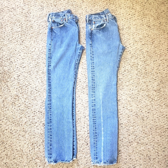 Levi's Denim - Levi's 501s Straight Leg High Rise Jeans [1 pair]